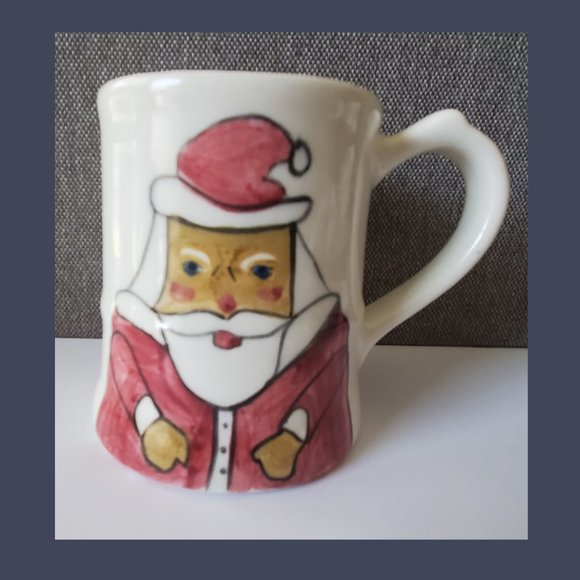 🎅RARE N. S. Gustin Vintage Santa Claus Cups -  4 - Picture 4 of 12
